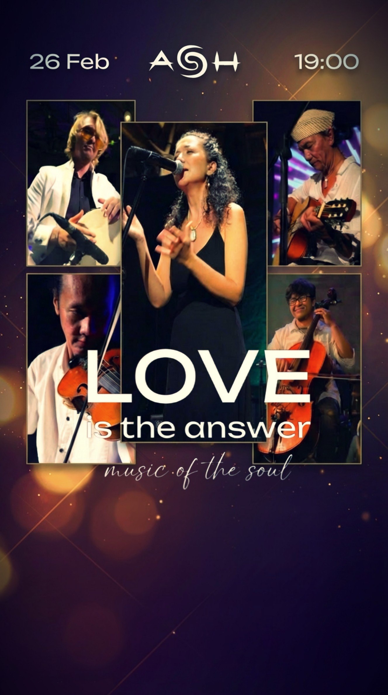 LOVE IS THE ANSWER – Live Acoustic & Neoclassical Concert