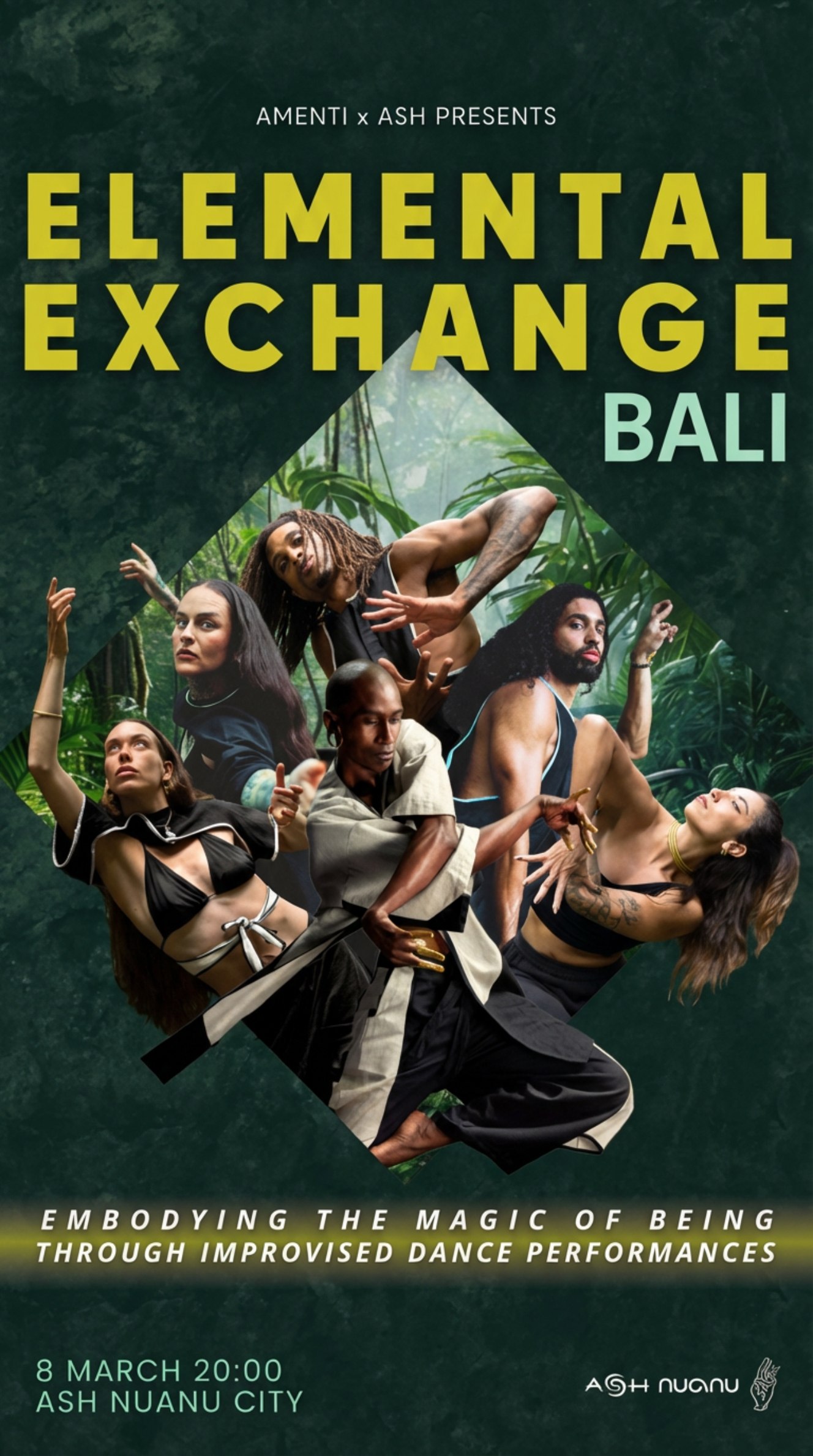 Elemental Exchange - Live Performance & Dinner at ASH