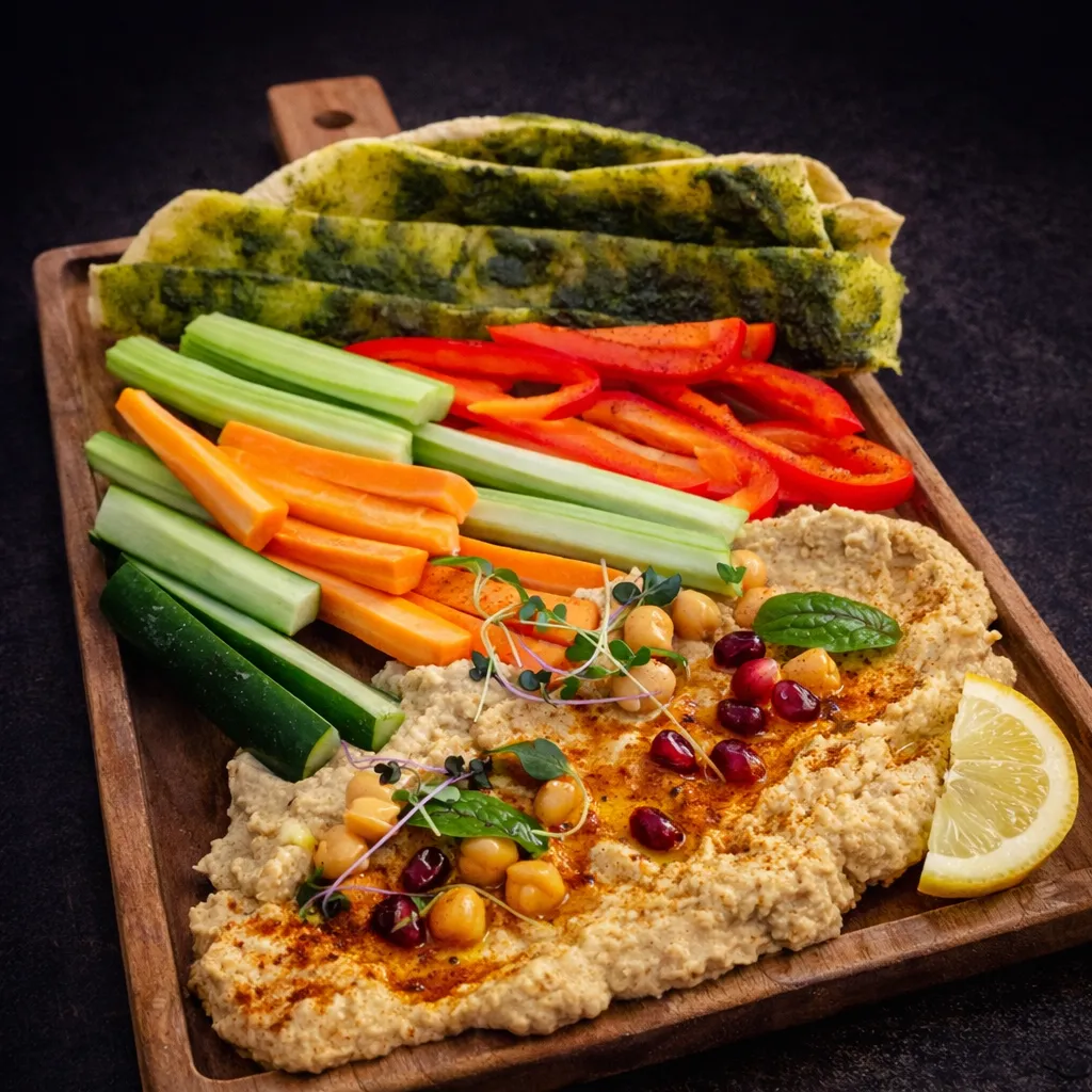 Hummus Garden Plate