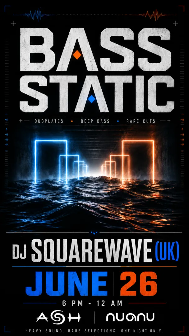 Basstatic X Squarewave