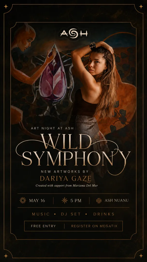 WILD SYMPHONY - Art Night at ASH NUANU